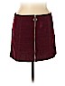 Forever 21 Plus 100% Cotton Burgundy Casual Skirt Size 1X - photo 1