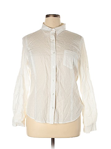 Jones New York Sport Long Sleeve Button-Down Shirt (view 1)