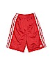 Adidas 100% Polyester Solid Red Athletic Shorts Size 7X - photo 1