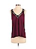 Forever 21 100% Rayon Burgundy Sleeveless Top Size S - photo 1