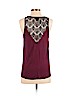 Forever 21 100% Rayon Burgundy Sleeveless Top Size S - photo 2