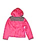 Old Navy 100% Polyester Pink Zip Up Hoodie Size 8 - photo 2