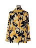 Ann Taylor Factory 100% Polyester Yellow Long Sleeve Blouse Size XL - photo 2