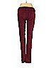 Hollister Burgundy Jeggings Size 3 - photo 2