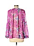 Assorted Brands Pink Long Sleeve Blouse Size L (petite) - photo 2