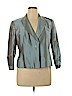 Talbots 100% Silk Blue Silk Blazer Size 16 - photo 1