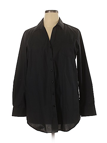 Foxcroft Long Sleeve Button-Down Shirt (view 1)