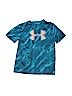 Under Armour 100% Polyester Blue Active T-Shirt Size L (youth) - photo 1