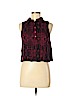 Forever 21 Burgundy Sleeveless Blouse Size M - photo 1