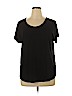 St. Tropez West Black Short Sleeve T-Shirt Size XL - photo 1