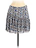 H&M 100% Polyester Blue Casual Skirt Size 8 - photo 1