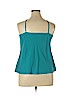Unbranded 100% Polyester Blue Sleeveless Blouse Size 1X - photo 2