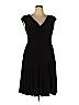 American Living Black Casual Dress Size 14 - photo 1