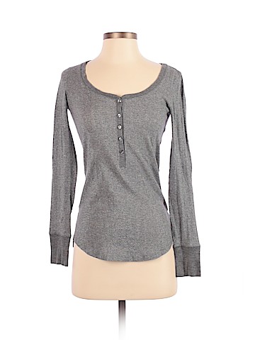 Victoria's Secret Long Sleeve Henley (view 1)