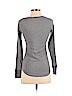 Victoria's Secret Gray Long Sleeve Henley Size S - photo 2