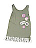 The Children's Place Graphic Green Tank Top Size 7 - 8 - photo 1