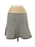 Ann Taylor LOFT 100% Cotton Gray Casual Skirt Size XL - photo 2