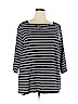 Ava & Viv Blue 3/4 Sleeve Top Size 3X - photo 1