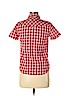 Lucky Brand 100% Cotton Red Short Sleeve Button-Down Shirt Size M - photo 2