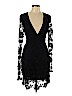 Boohoo Boutique 100% Polyester Black Cocktail Dress Size 12 - photo 1