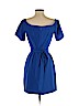 Eliza J 100% Polyester Blue Casual Dress Size 4 (petite) - photo 2