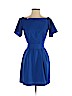 Eliza J 100% Polyester Blue Casual Dress Size 4 (petite) - photo 1