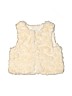 H&M White Faux Fur Vest Size 4 - 5 - photo 1