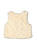 H&M White Faux Fur Vest Size 4 - 5 - photo 2