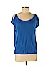 American Eagle Outfitters Blue Short Sleeve Top Size L - photo 1