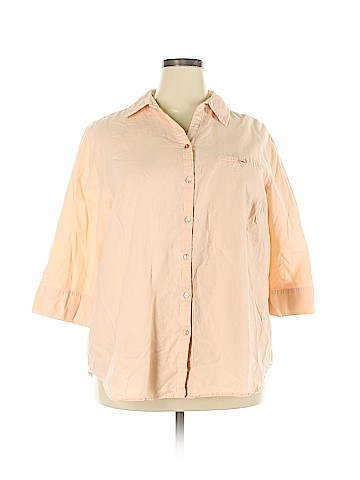 Avenue 3/4 Sleeve Button-Down Shirt (view 1)