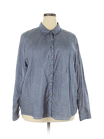 Maurices Long Sleeve Button-Down Shirt (view 1)