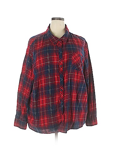 Terra & Sky Long Sleeve Button-Down Shirt (view 1)