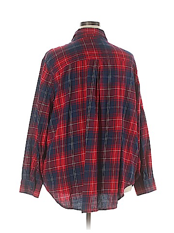 Terra & Sky Long Sleeve Button-Down Shirt (view 2)