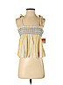 Arizona Jean Company Yellow Sleeveless Blouse Size S - photo 1