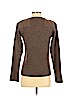 Agnes B. 100% Linen Brown Pullover Sweater Size 2 - photo 2
