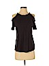 Maeve by Anthropologie 100% Cotton Brown Short Sleeve Top Size XS - photo 1