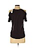 Maeve by Anthropologie 100% Cotton Brown Short Sleeve Top Size XS - photo 2
