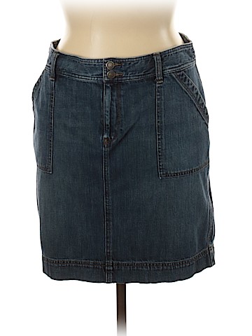 Ann Taylor LOFT Denim Skirt (view 1)