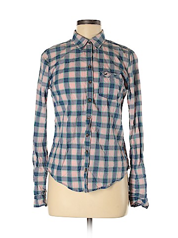 Hollister Long Sleeve Button-Down Shirt (view 1)