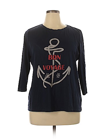 Talbots 3/4 Sleeve T-Shirt (view 1)