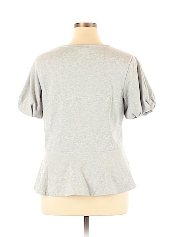 Halogen Short Sleeve Top (view 2)