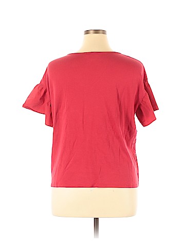 Halogen Short Sleeve Top (view 2)