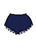 TOBI 100% Polyester Blue Shorts Size M - photo 2