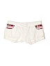 Roxy 100% Cotton White Shorts Size M - photo 1