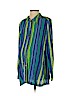 Mimi Maternity 100% Polyester Blue Long Sleeve Blouse Size M - photo 1