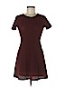 Forever 21 100% Rayon Burgundy Casual Dress Size M - photo 1