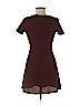 Forever 21 100% Rayon Burgundy Casual Dress Size M - photo 2
