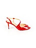 L.K. Bennett Red Heels Size EU 38 1/2 - photo 1