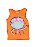Assorted Brands 100% Cotton Solid Orange Active Tank Size 6-9 mo - photo 1