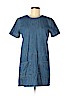 Forever 21 100% Cotton Blue Casual Dress Size S - photo 1